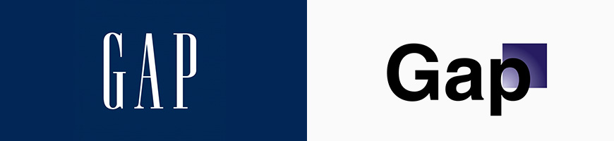 Gap logo rebrand