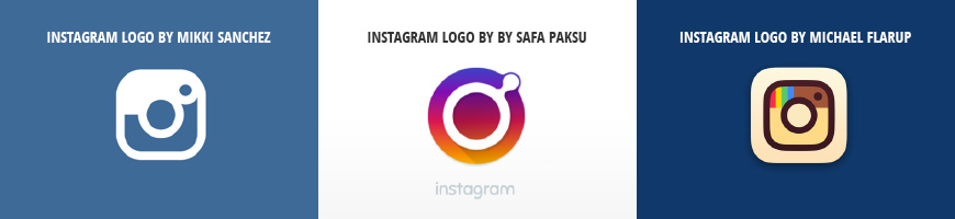 Instagram logo concepts