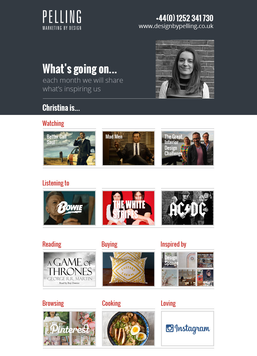 What's going on - Christina