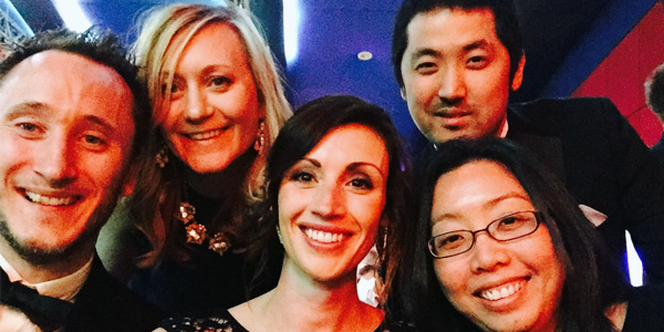 The Pelling Team at the Toast of Surrey Business Awards 2016