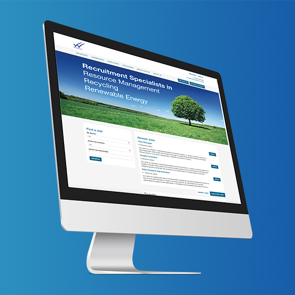 WASTE RECRUIT, WEB DESIGN AND BRANDING