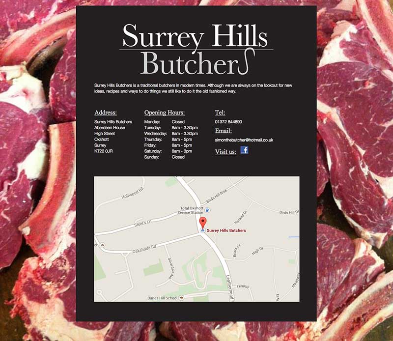 Surrey Hill Butchers - Before reskin